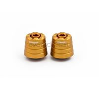 EVOTECH CONTRAPPESI BILANCIERI MANUBRIO KAWASAKI Z 400 2019 ORO GOLD