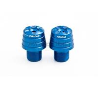 EVOTECH Contrappesi manubrio blu per KAWASAKI