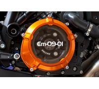 EVOTECH COPERCHIO CARTER FRIZIONE ARANCIONE COVER KTM 1390 SUPER DUKE R