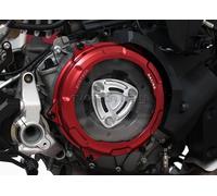 EVOTECH COPERCHIO CARTER FRIZIONE ROSSO NERO CLUTCH COVER DUCATI PANIGALE 1199