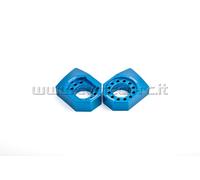 EVOTECH COPPIA BLOCCHETTI TENDICATENA TRIUMPH TIGER 800 BLU