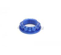 EVOTECH DADO CANOTTO PIASTRA STERZO ERGAL CNC KAWASAKI Z400 2019 BLU