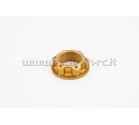 EVOTECH DADO CANOTTO STERZO M22x1 TOP YOKE NUT ORO GOLD