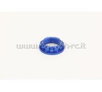 EVOTECH DADO CANOTTO STERZO M25X1 TOP YOKE NUT BLU BLUE