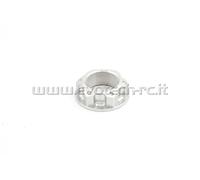 EVOTECH DADO CANOTTO STERZO M28x1 TOP YOKE NUT SILVER ARGENTO