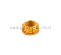 EVOTECH DADO RUOTA ANTERIORE M20x1,5 FRONT AXLE NUT ORO BENELLI LEONCINO 500