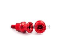 EVOTECH ERGAL PADDOCK STANDS BOBBINS REAR WHEEL SUZUKI HAYABUSA RED