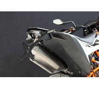 EVOTECH KIT PORTATARGA RECLINABILE GAS GAS SM 700 2022-2023+ LUCE + CATADIOTTRO
