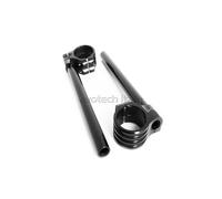 EVOTECH KIT SEMIMANUBRI FORCELLE Ø 50 mm - ANGOLO 6° NERI UNIVERSALI MOTO