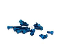 EVOTECH KIT VITI ERGAL CARENA TRIUMPH SPEED TRIPLE RS 1050 2018-2019 BLU