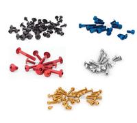 EVOTECH KIT VITI ERGAL MOTORE BENELLI TORNADO 550 2025 NERO BLU SILVER ORO ROSSO