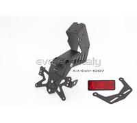 EVOTECH PORTATARGA COMPLETO APRILIA DORSODURO 900 2017-2020 + STAFFE OEM