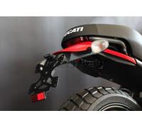 EVOTECH PORTATARGA CORTO REGOLABILE DUCATI SCRAMBLER ICON 2015-2020 TAIL TIDY