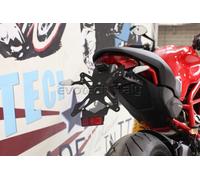 EVOTECH PORTATARGA REGOLABILE DUCATI MONSTER 1200 2017 TAIL TIDY NOVITA' NEWS