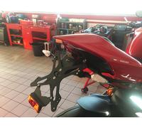 EVOTECH PORTATARGA REGOLABILE DUCATI PANIGALE V4 2018-2023 + LUCE TARGA ELT001