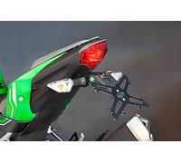 Evotech Portatarga Regolabile in Alluminio Kawasaki z125