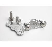 EVOTECH TAPPI FORO SPECCHI APRILIA RSV4 FACTORY / R MIRROR CAPS SILVER ARGENTO