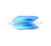 EVOTECH TAPPI FORO SPECCHI MIRROR HOLE CAPS BLU BLUE YAMAHA T MAX 530 2017-2018