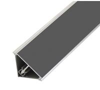 Evotrade Alzatina per Piani Cucina 2 Metri in PVC | Protezione Impermeabile, Resistente a Macchie, Colori a Scelta + Accessori (Solo Alzatina Piombo + Accessori)