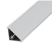 Evotrade Alzatine per piani da cucina, spalletta per top, lunghezza 2 metri in PVC | Colori a Scelta + Accessori (2 tappi finali + 2 giunzioni angolari) MADE IN ITALY (Alluminio)