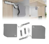 Evotrade Braccetto per Ante a Ribalta Verso Alto Sistemi per Sportelli Cucina Braccetti Per Sollevamento Sportelli Con Montaggio Senza Cerniere (Portata 3.9-4.8kg)