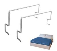 Evotrade - Coppia Fermamaterassi a Incastro per Letto Contenitore Blocca Materasso Laterale e Frontale Compatibile con Kit Alza Rete