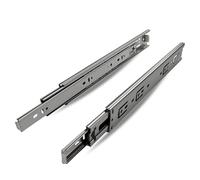 EVOTRADE Coppia Guide Scorrevoli H45 a Sfere con Chiusura SOFT Ammortizzata - Binari Cassetto con Estrazione Totale - Portata 50Kg (500 mm)