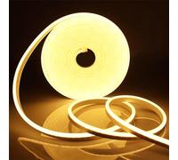 Evotrade NEONFLEX LED flessibile IP65 24v 12w/m TAGLIO OGNI 1CM - Bobina 5mt 30k (Bianco Caldo (3000K))
