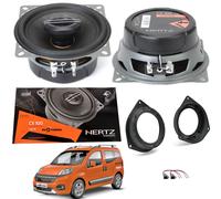 EvoTuning 2 Casse Altoparlanti Hertz Cx 100 Posteriori per Citroen Nemo
