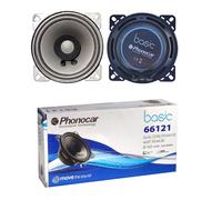 EvoTuning 2 Casse Altoparlanti Phonocar bicono 10cm Posteriori per Fiat 500