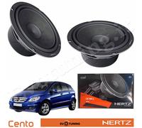 EvoTuning 2 Casse Woofer Hertz Anteriori +Adattatori per Mercedes W245
