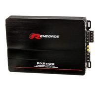 EvoTuning Amplificatore 4 Canali per Auto 1100W Max, ponticellabile 4/3/2 Canali, con Crossover Passa Alto e Passa Basso, Ingressi Alto livello con Auto Turn-On, Garanzia Italia