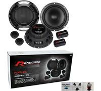 EvoTuning Casse Altoparlanti per Auto RX6.2C 2 Woofer 16 165mm Tweeter Crossover