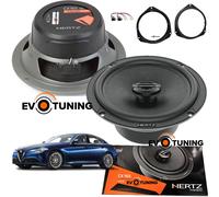 EvoTuning Kit 2 Casse Altoparlanti Hertz CX165 Ant/Post per Alfa Romeo Giulia