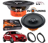EvoTuning kit 2 Casse Altoparlanti Hertz Dcx 165.3 Anteriori per Alfa Romeo Mito