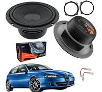 EvoTuning Kit 2 Casse Altoparlanti Woofer Hertz C 165L ANT o POST per Alfa 147