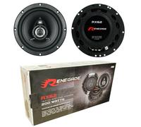 EvoTuning Kit 2 Casse Anteriori RX62 165 200W con Adattatori per Fiat Panda 169