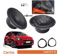 Kit 2 Casse Altoparlanti Woofer Hertz Cento C 165 L Anteriori per Fiat 500 L/X