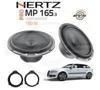 EvoTuning Kit 2 Casse Woofer Hertz Mp 165.3 Anteriori Audi A3 8P dal 2003