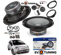 EvoTuning Kit 4 Casse Altoparlanti Alpine S2-S65C Anteriori per Fiat Punto EVO