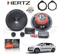 EvoTuning Kit 4 Casse Altoparlanti Anteriori Hertz per AUDI A3 8P dal 2003