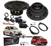 EvoTuning Kit 4 Casse Altoparlanti Anteriori per Fiat 500/Abarth dal 2008