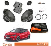 EvoTuning Kit 4 Casse Altoparlanti Hertz Ck 165 Anterior per Opel Corsa F da2019