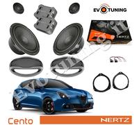 EvoTuning Kit 4 Casse Altoparlanti Hertz CK 165 Anteriori per Alfa Giulietta