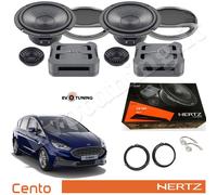 EvoTuning Kit 4 Casse Altoparlanti Hertz Ck 165 Anteriori per Ford S-MAX da 2015