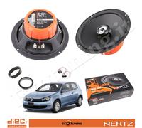 EvoTuning Kit 4 Casse Altoparlanti Hertz Dcx 165 Ant+Post Volkswagen Golf 6 VI