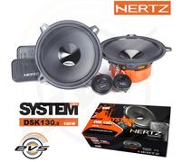 EvoTuning Kit 4 Casse Altoparlanti Hertz Dsk 130.3 Anteriori per Dacia Sandero I