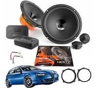 EvoTuning Kit 4 Casse Altoparlanti Hertz DSK 165.3 Ant=Post per Alfa Romeo 147