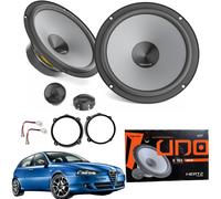 Hertz K 165 Kit 2 vie fit Lancia Musa Anteriori o Posteriori Altoparlanti Auto