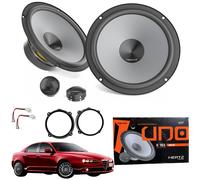 EvoTuning Kit 4 Casse Altoparlanti Hertz K 165 Anteriori per Alfa Romeo 159